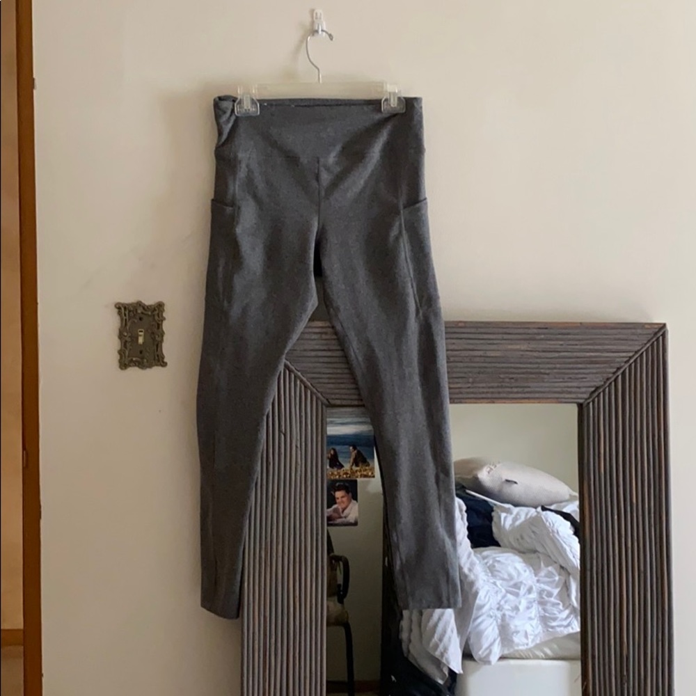 Grey leggings, SO, athletic